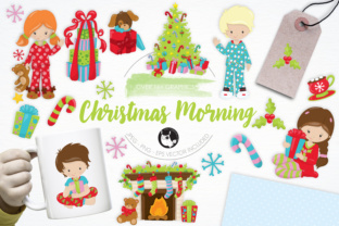 16 Christmas Morning Illustrations