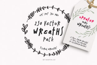 250 Wreaths Vector: Illustrations for Local Branding