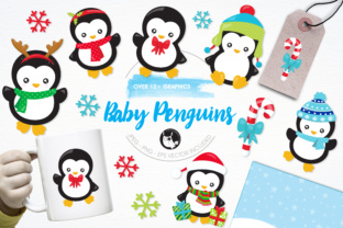Baby Penguins Illustrations