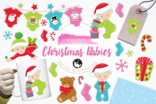 Christmas Babies Illustrations