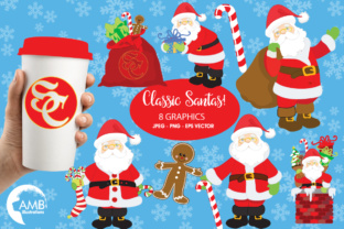 Classic Santa Clipart: Timeless Illustrations for Editorial Use