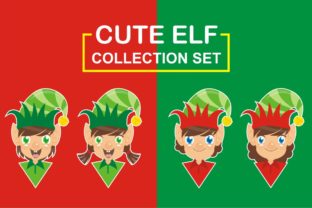 Cute Elf Collection Set Illustrations