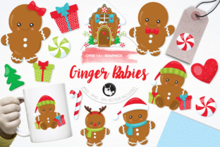 Ginger Babies Set Illustrations