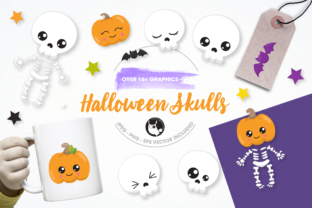 Halloween Unicorn Set Illustrations