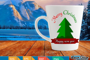 Merry Christmas a Happy New Year Illustrations