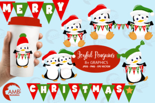 Penguins Clipart: Playful Illustrations for Local Branding