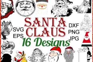Santa Claus Graphic Bundle: Festive Illustrations for Real Projects