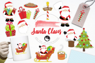 Santa Claus Kit: Festive Illustrations for Branding