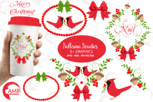 Xmas Embellishment Clipart Illustrations